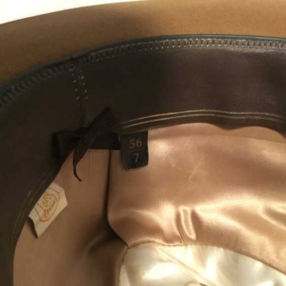 Resistol George Strait Hill Country Felt/Wool/Beaver? Hat 7 Chestnut - Picture 10 of 11